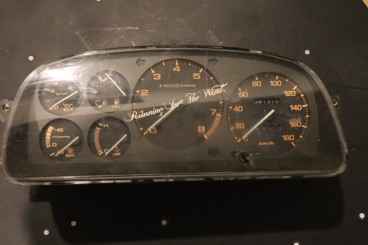 Mazda RX-7 FC 2nd Gen Dash Cluster Mount for Holley EFI 6.86" Pro Dash