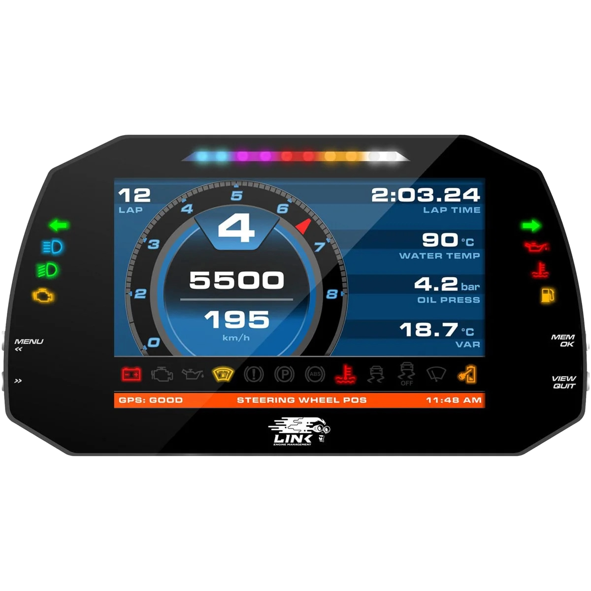 Link MXG Strada 7" Dash Display – Street Edition