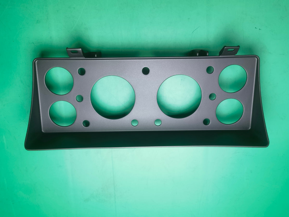 display:Round analog-style gauges