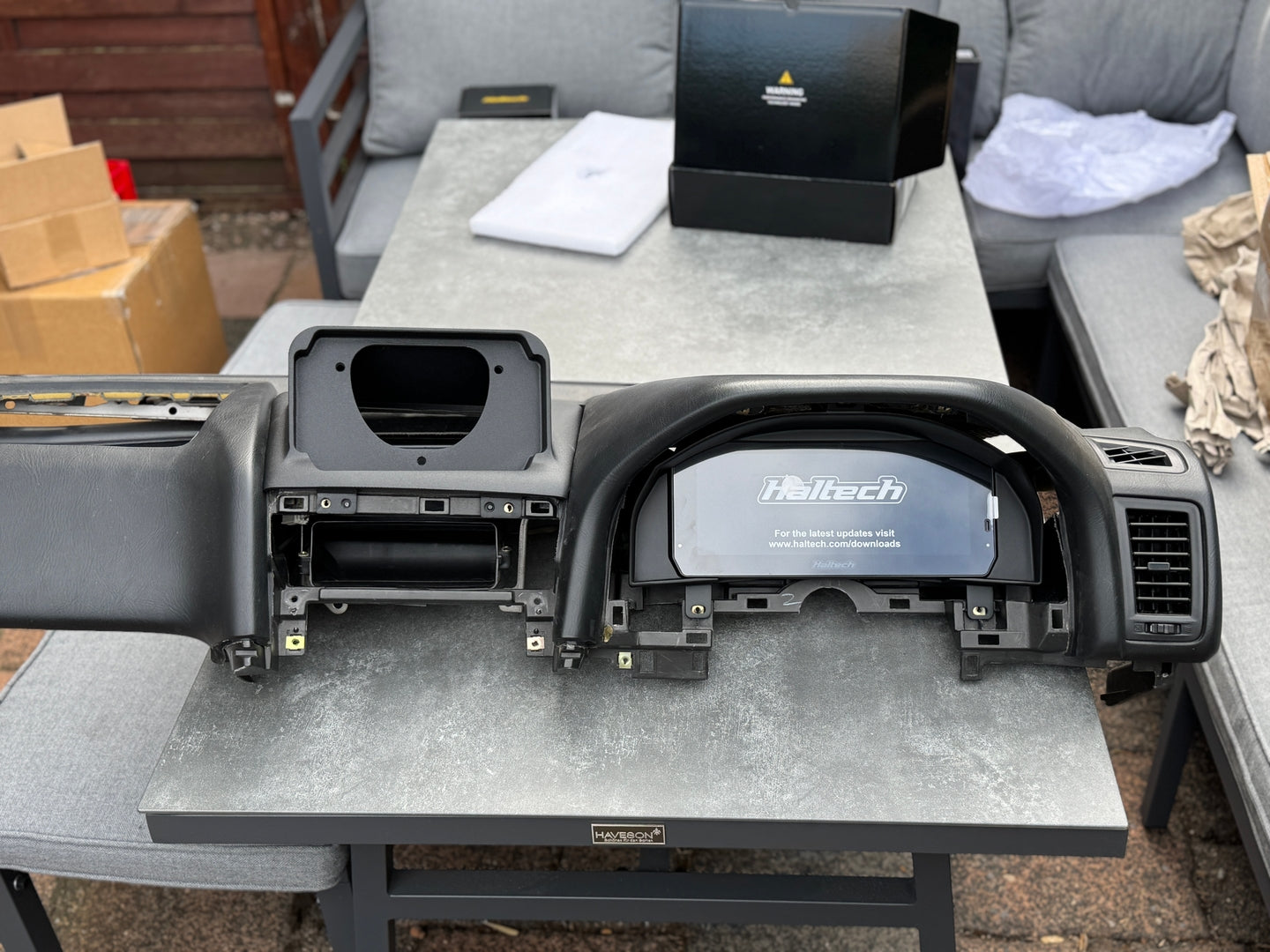 Haltech UC10 Digital Dash Cluster Mount for Nissan Skyline R34/GT-R