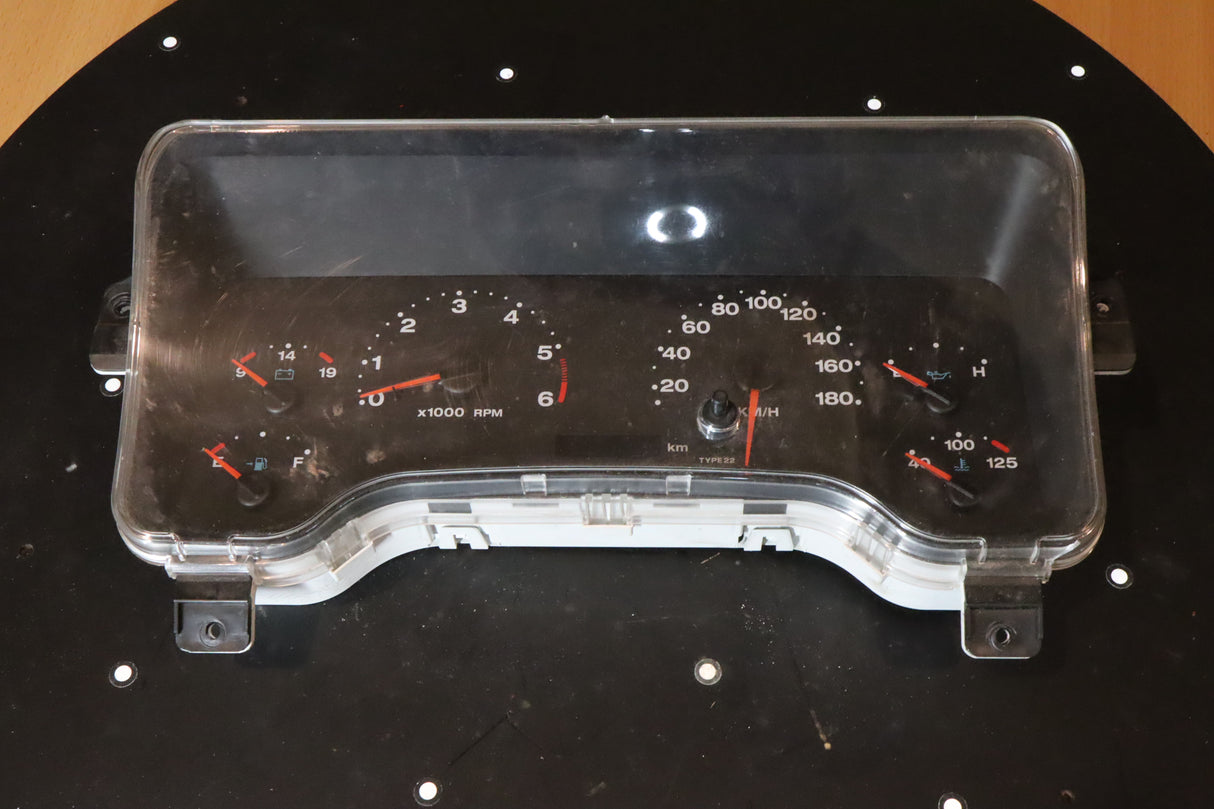 Jeep Wrangler TJ & Cherokee XJ Dash Cluster Mount for Holley EFI 6.86" Pro Dash