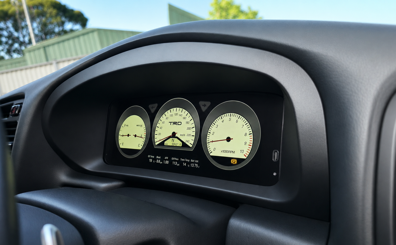 Haltech UC-10 Dash Cluster Mount for Toyota Aristo 2JZ JZS161