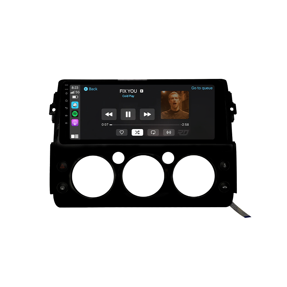 TOYOTA FJ CRUISER (2007-2018) TOUCHSCREEN HEAD UNIT DISPLAY + BUILT-IN WIRELESS CARPLAY & ANDROID AUTO