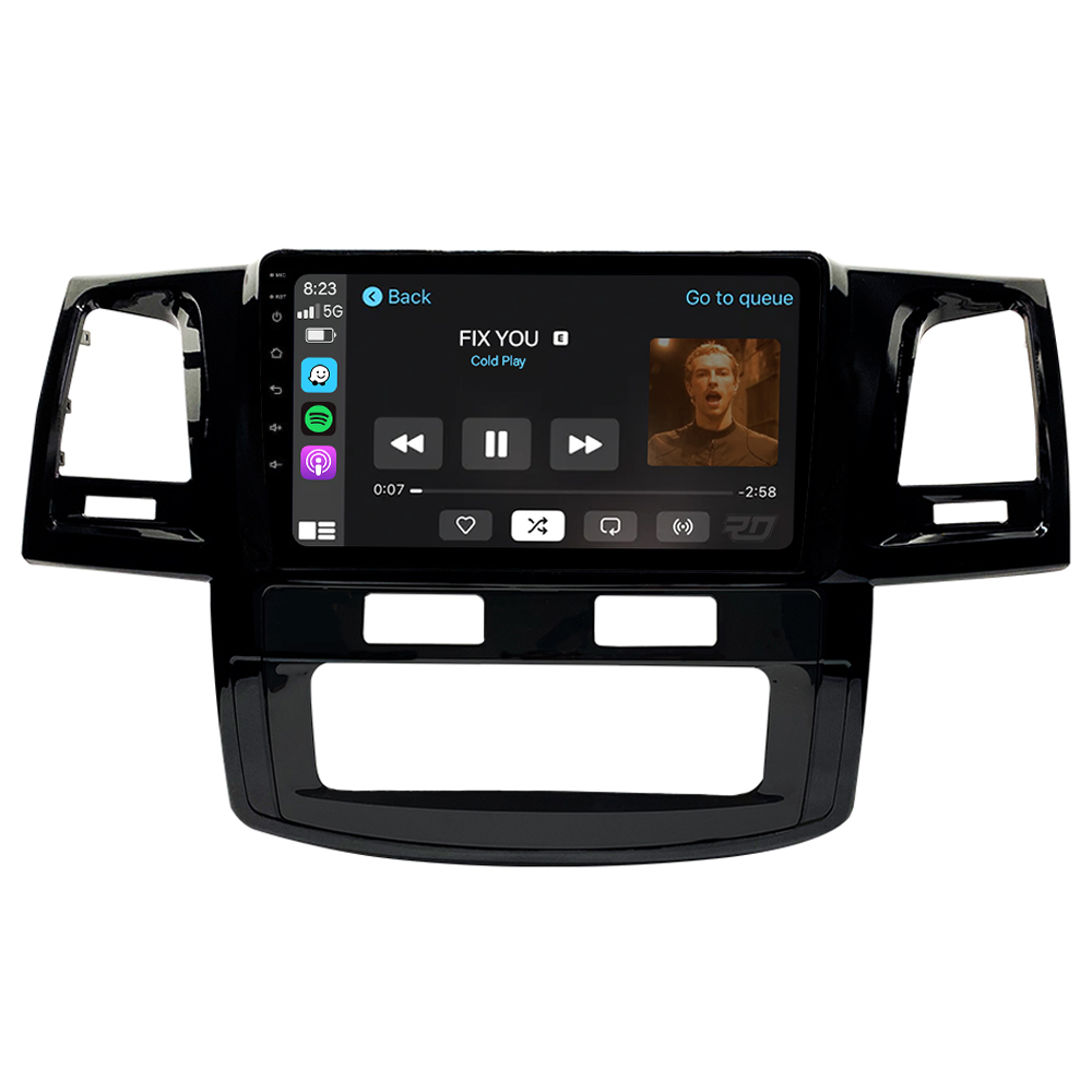 TOYOTA HILUX SR5 (2011-2015) TOUCHSCREEN HEAD UNIT DISPLAY + BUILT-IN WIRELESS CARPLAY & ANDROID AUTO