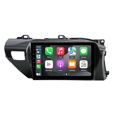 TOYOTA HILUX 2015+ TOUCHSCREEN HEAD UNIT DISPLAY + BUILT-IN WIRELESS CARPLAY & ANDROID AUTO