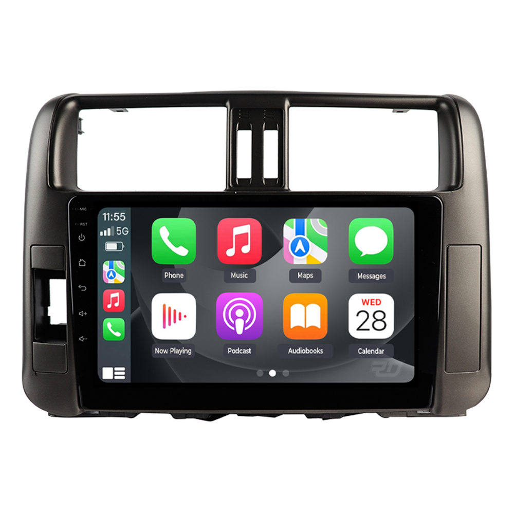 TOYOTA PRADO 150 GX 2009 – 2013 TOUCHSCREEN HEAD UNIT DISPLAY + BUILT-IN WIRELESS CARPLAY & ANDROID AUTO