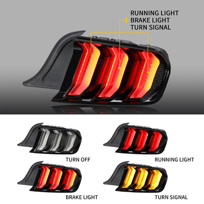 LED SEQUENTIAL TAILLIGHTS FOR FORD MUSTANG