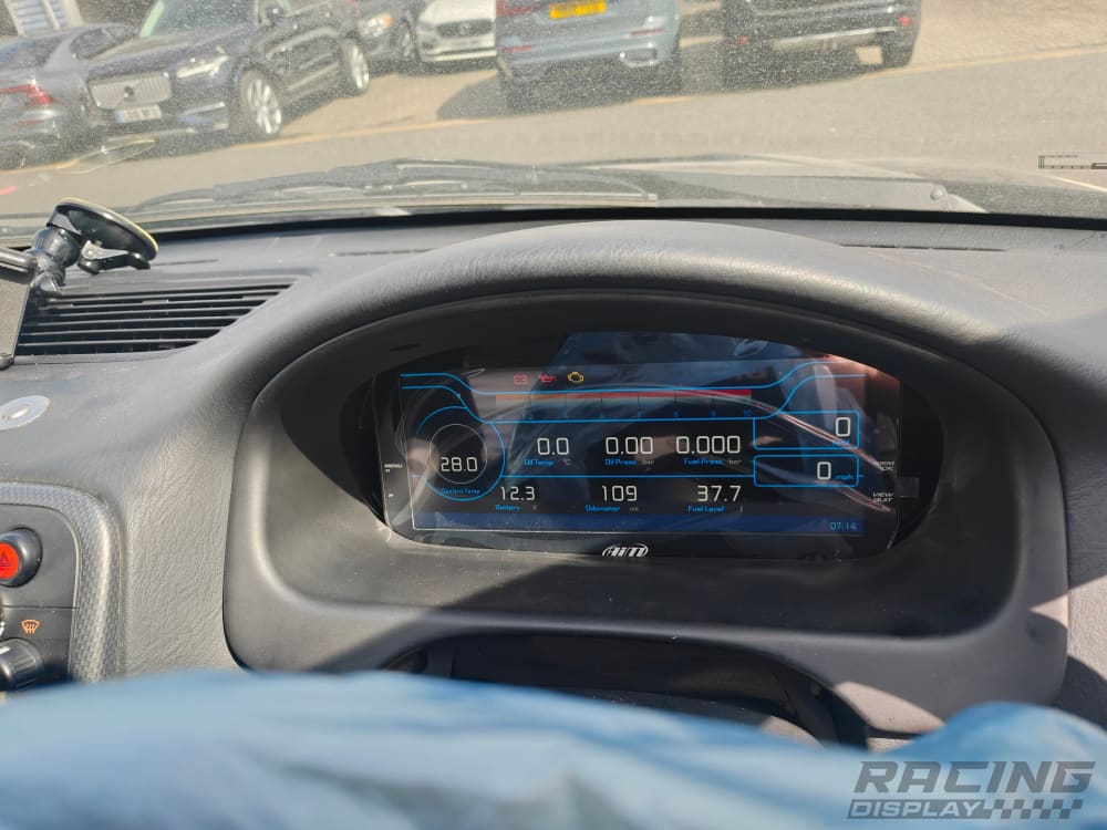 AiM/Link MXT 10" Dash Cluster Mount for Honda Civic EK / EJ / EM