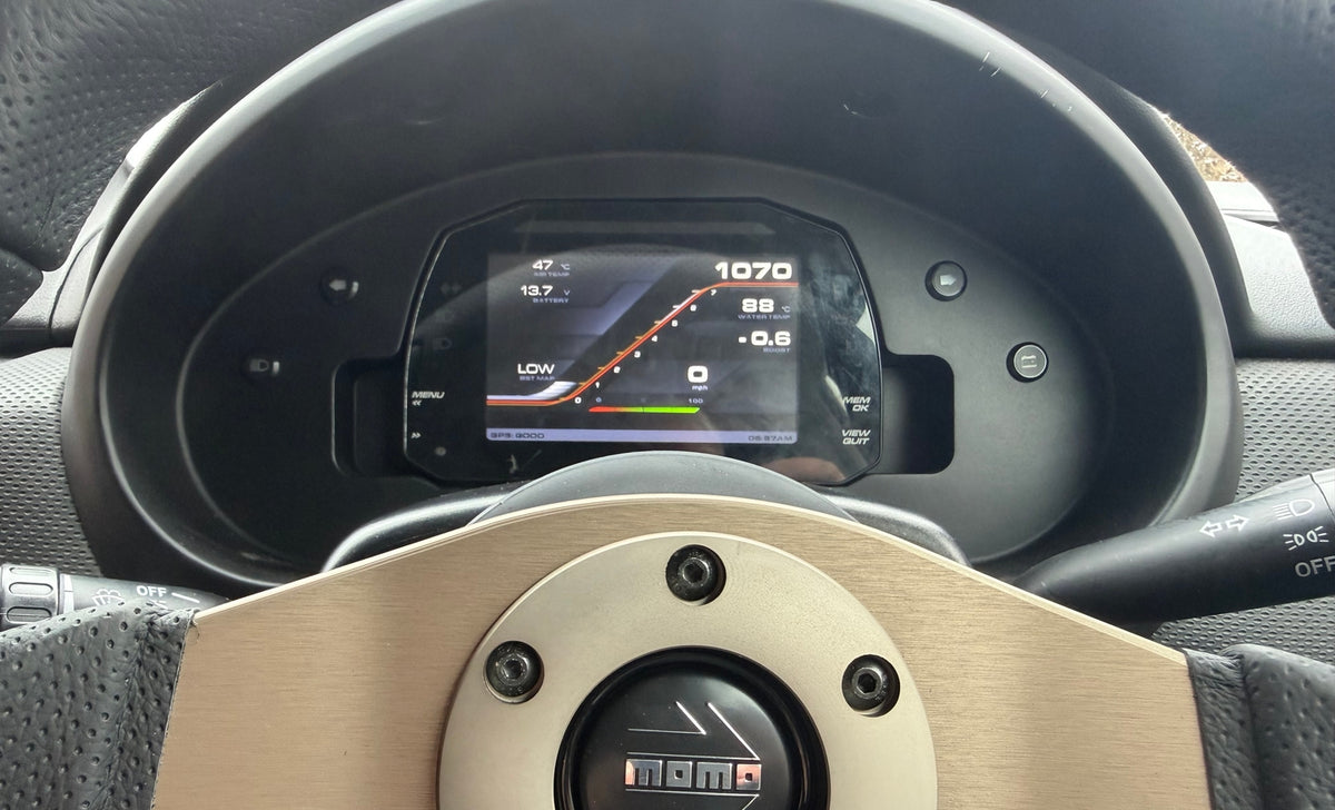 AiM/Link MXS Dash Cluster Mount for Subaru Forester STI SG9