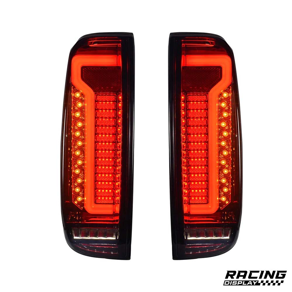 LED BLACKED-OUT TAILLIGHTS FOR NISSAN NAVARA 'D40' (2005-2015)