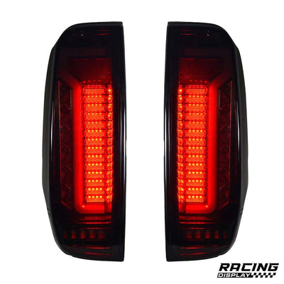 LED BLACKED-OUT TAILLIGHTS FOR NISSAN NAVARA 'D40' (2005-2015)