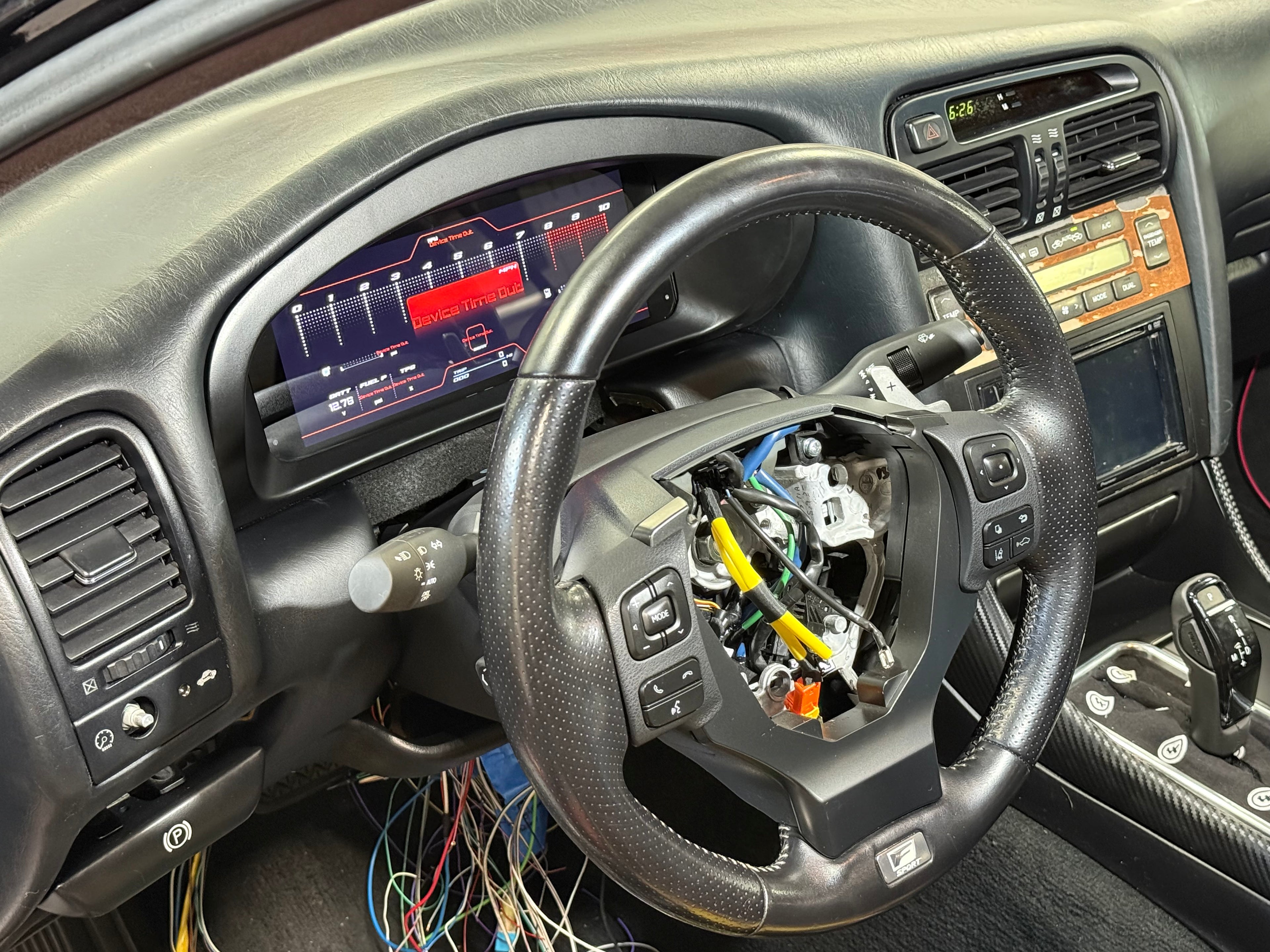 Haltech UC-10 Dash Cluster Mount for Toyota Aristo 2JZ JZS161
