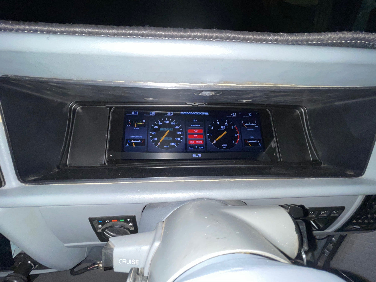 Haltech UC-10 Dash Cluster Mount for Holden Commodore VB, VC, VH