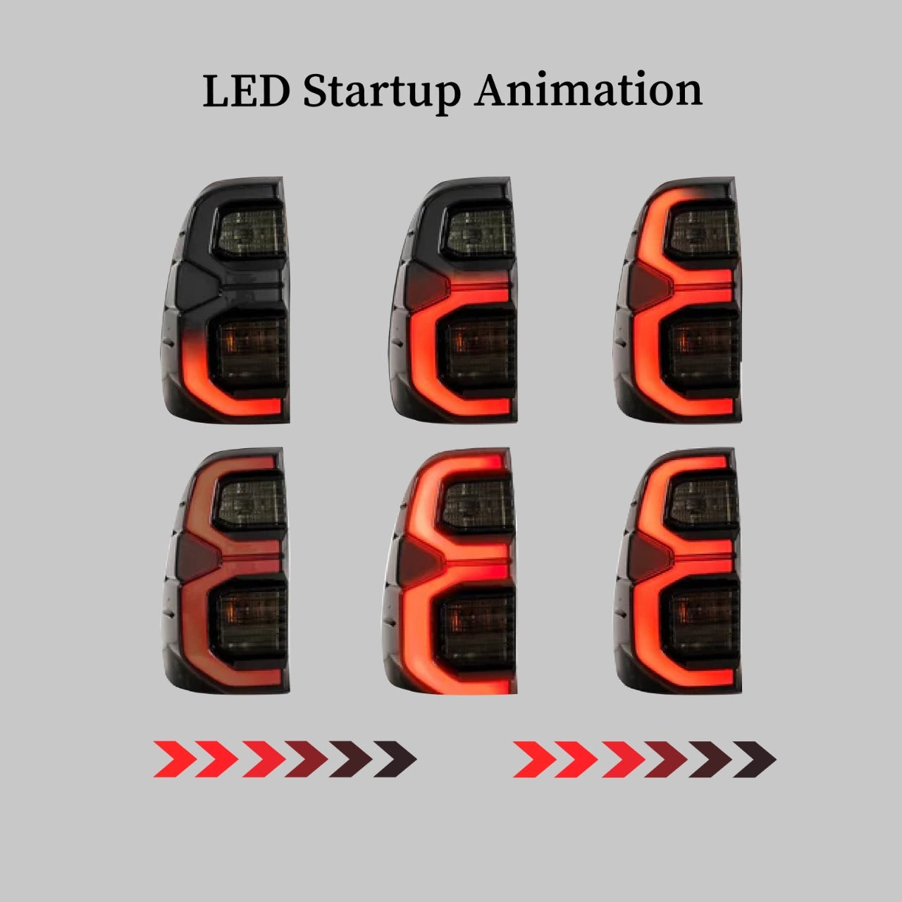 LED TAILLIGHTS FOR TOYOTA HILUX 2015-2021 – Racing Display