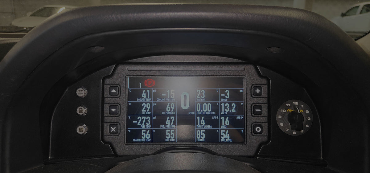 Led Cluster Racing Car Back Custom Dash Clusters | Racing Display