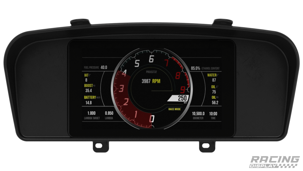 ディスプレイ：Powertune 7インチダッシュ