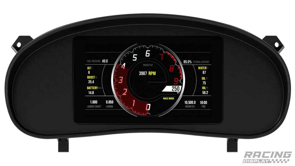 ディスプレイ：Powertune 7インチダッシュ