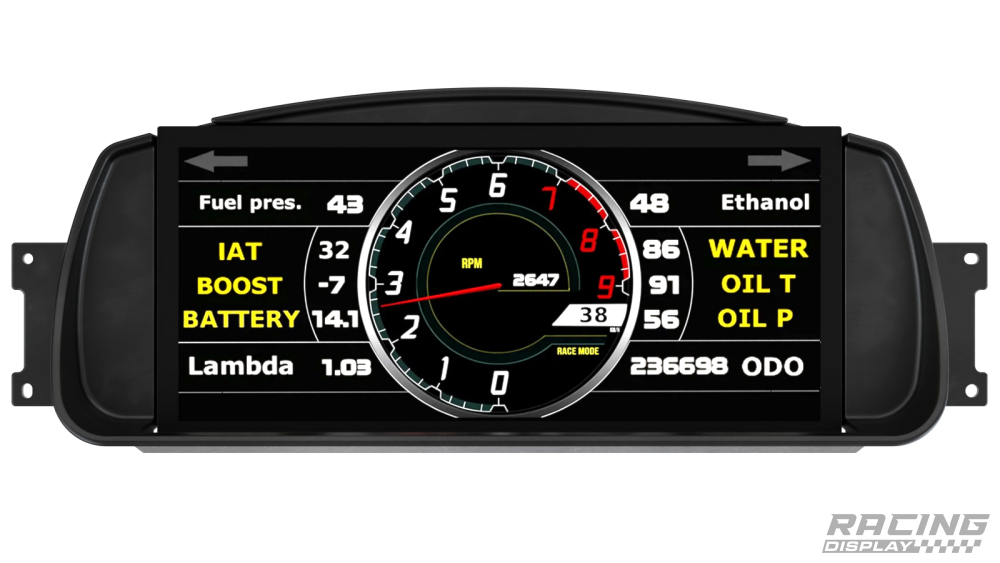 display:PowerTune 10" Ultrawide