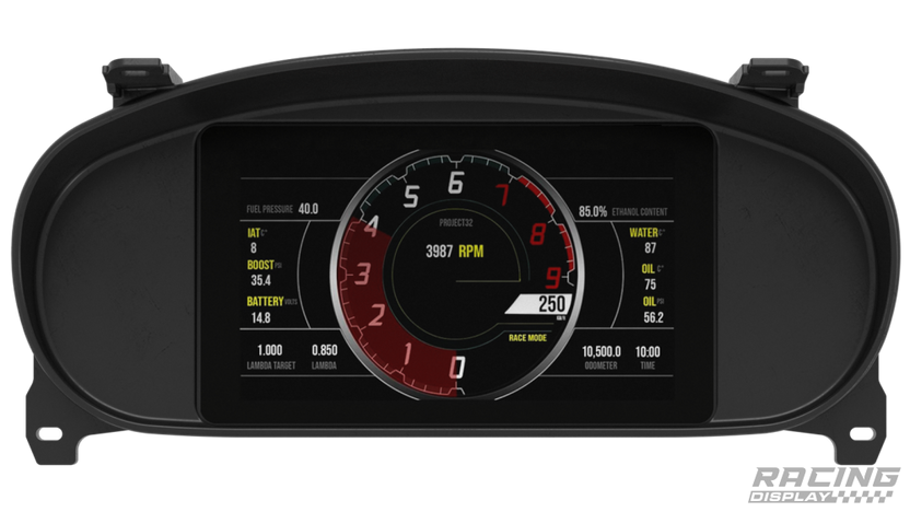 Led Cluster Racing Car Back Honda Civic 6th Gen 95-00 Dash Cluster | Racing Display