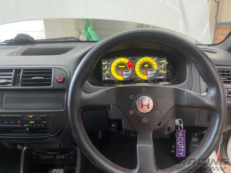 Honda Civic EK 6th Gen Haltech UC-10 Dash Cluster Mount – Racing Display