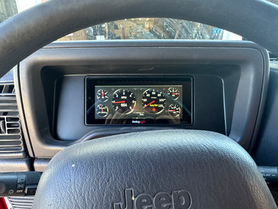 bare:Holley EFI 6.86" Dash