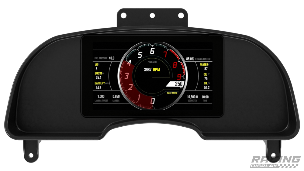 ディスプレイ：Powertune 7インチダッシュ