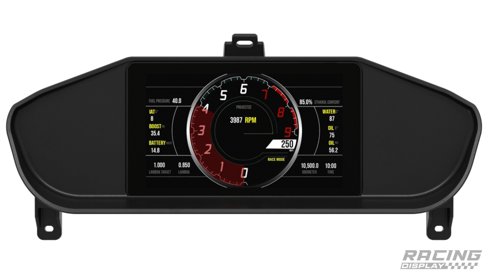 ディスプレイ：Powertune 7インチダッシュ