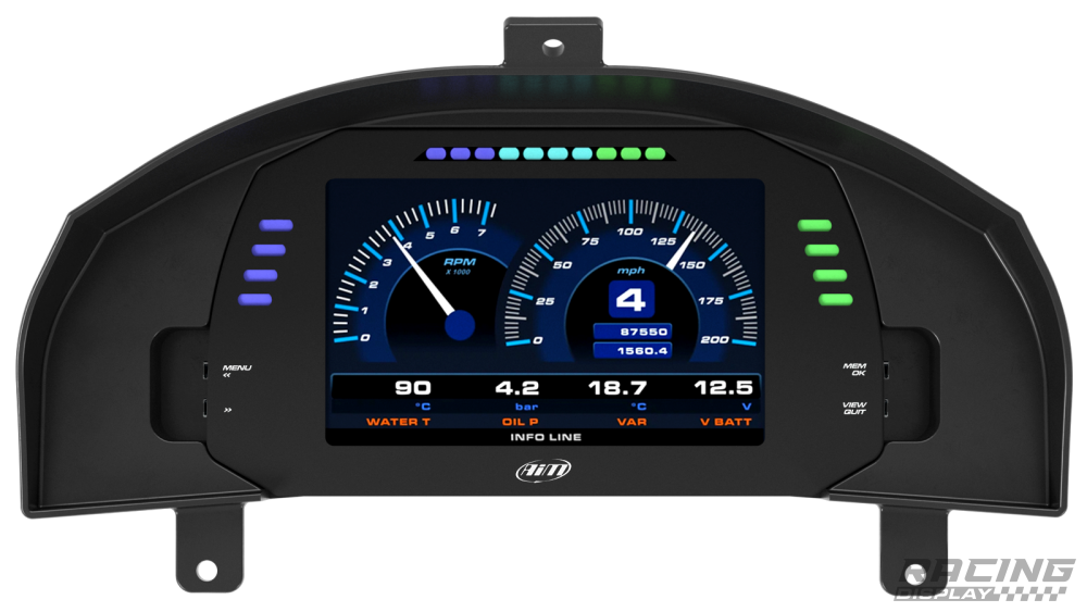 Nissan Skyline R34 Dash Cluster Mount | Racing Display