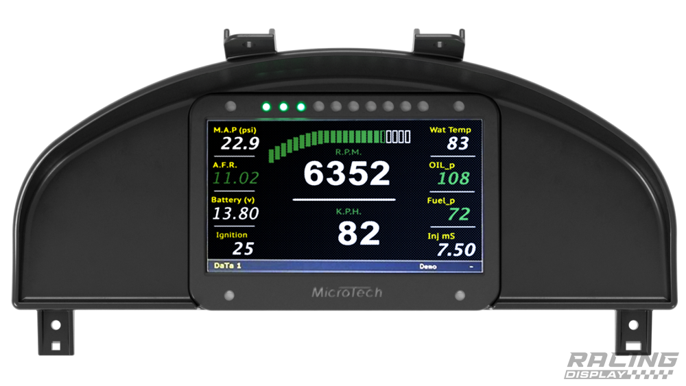 affichage:Microtech 7" Pro Dash Logger