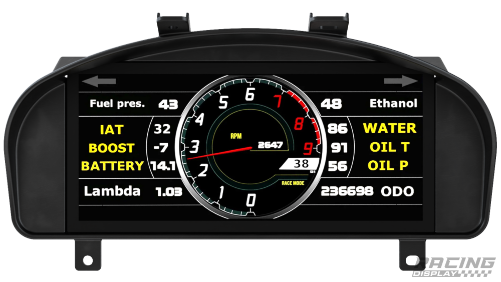 écran:PowerTune 10" Ultrawide