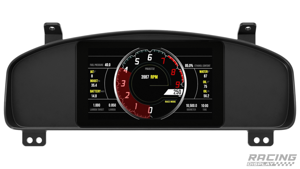 ディスプレイ：Powertune 7インチダッシュ