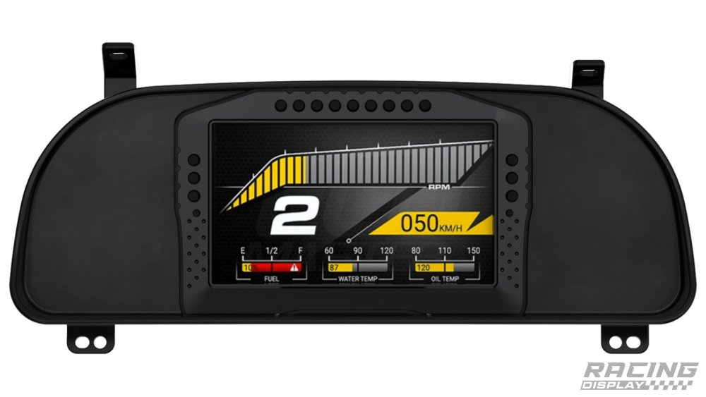 アクセサリー cluster Datsun 280ZX Digital Dash Cluster Mount | Racing Display